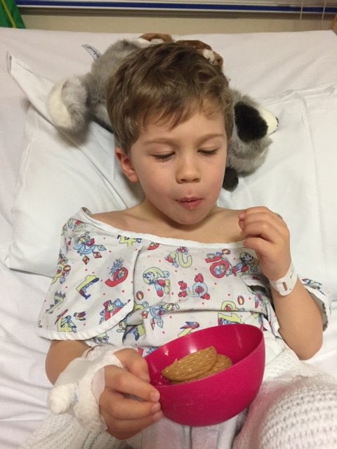 In bed post arthrogram