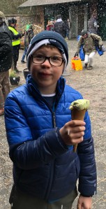 boy eating an ice-cream